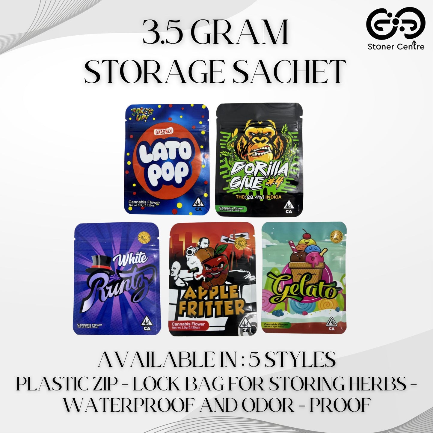 3.5 GRAM STORAGE SACHET