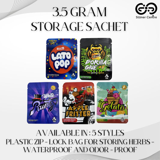 3.5 GRAM STORAGE SACHET