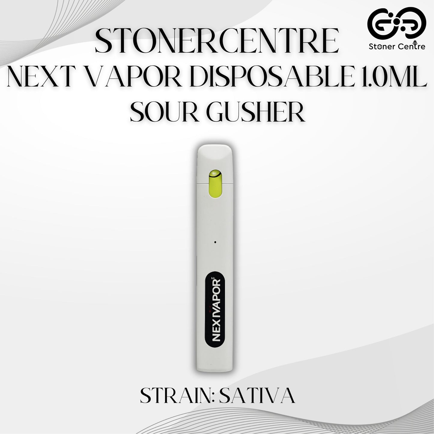 STONERCENTRE | NEXT VAPOR DISPOSABLE 1.0ML | SOUR GUSHER - SATIVA