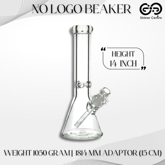 Glass Bong | NO LOGO BEAKER 14 INCH