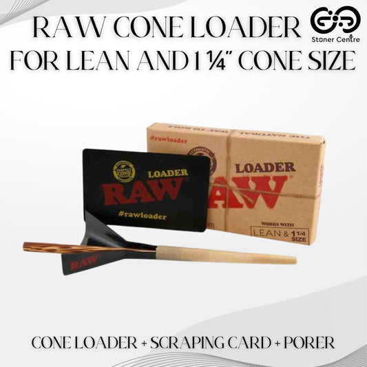 RAW CONE LOADER FOR LEAN AND 1 ¼” CONE SIZE