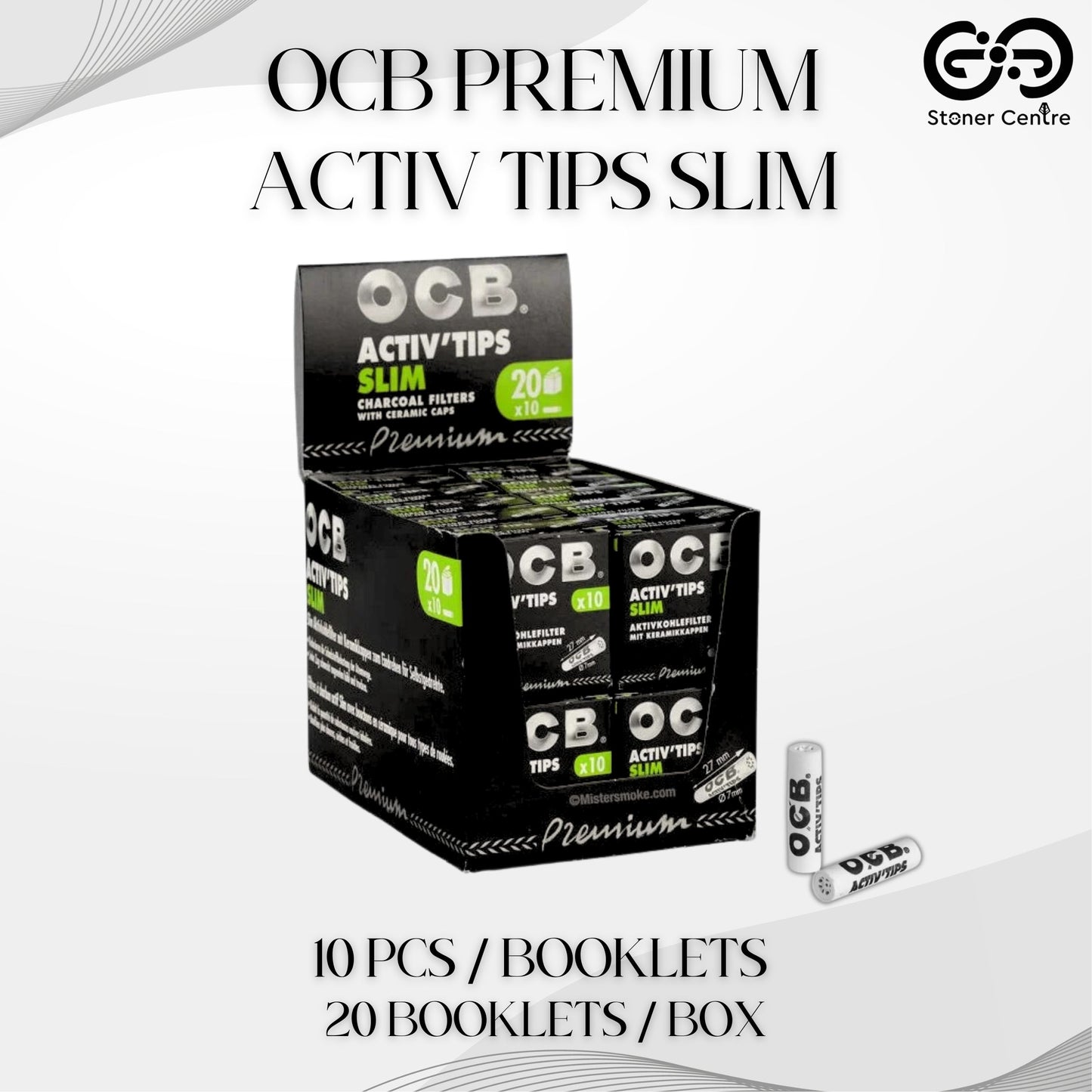 ROLLING PAPER | OCB PREMIUM ACTIV TIPS SLIM