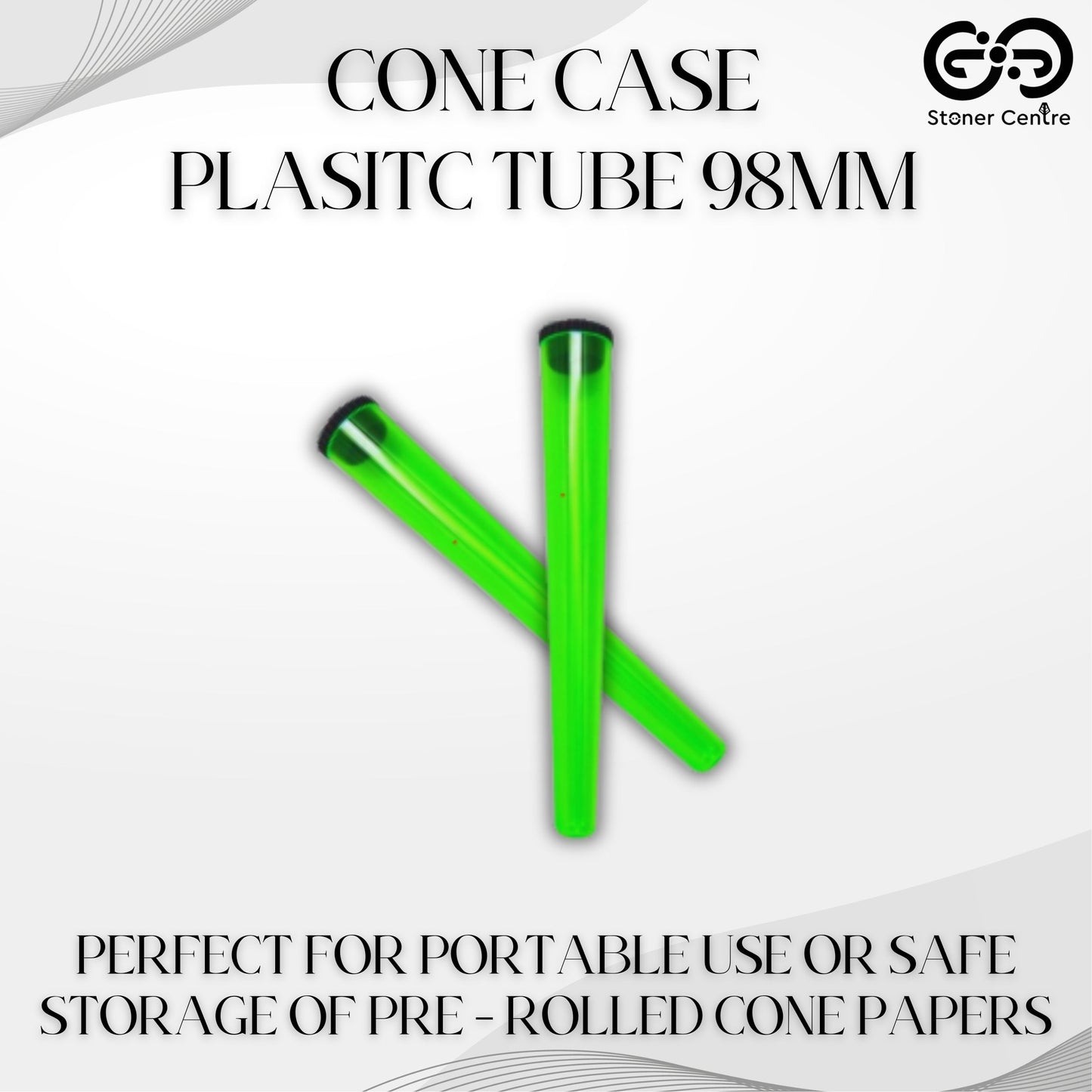 CONE CASE PLASTIC TUBE 98MM
