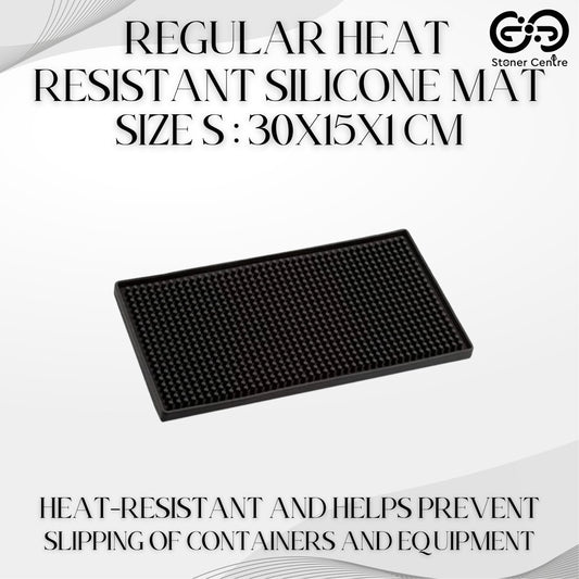 REGULAR HEAT RESISTANT SILICONE MAT SIZE S: 30x15x1 CM