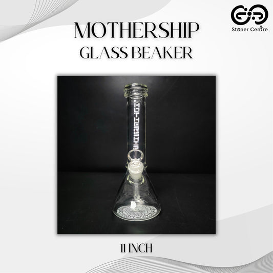 Glass Bong | MOTHERSHIP GLASS BEAKER 11 INCH