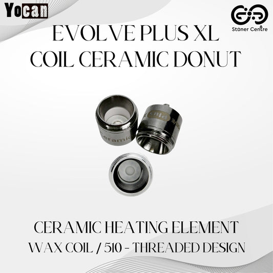 YOCAN | EVOLVE PLUS XL - CERAMIC DONUT COIL