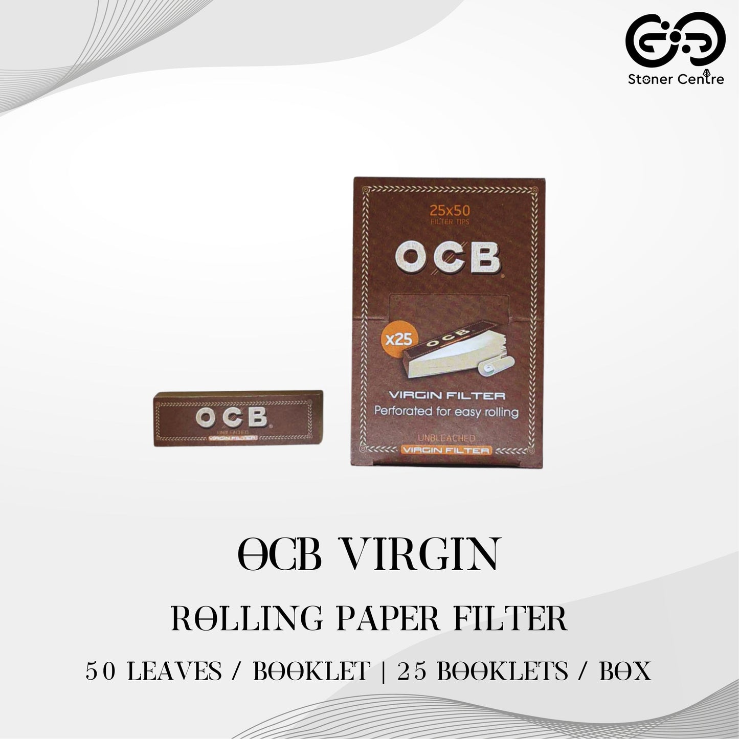 ROLLING PAPER | OCB VIRGIN FILTER ROLLING PAPER