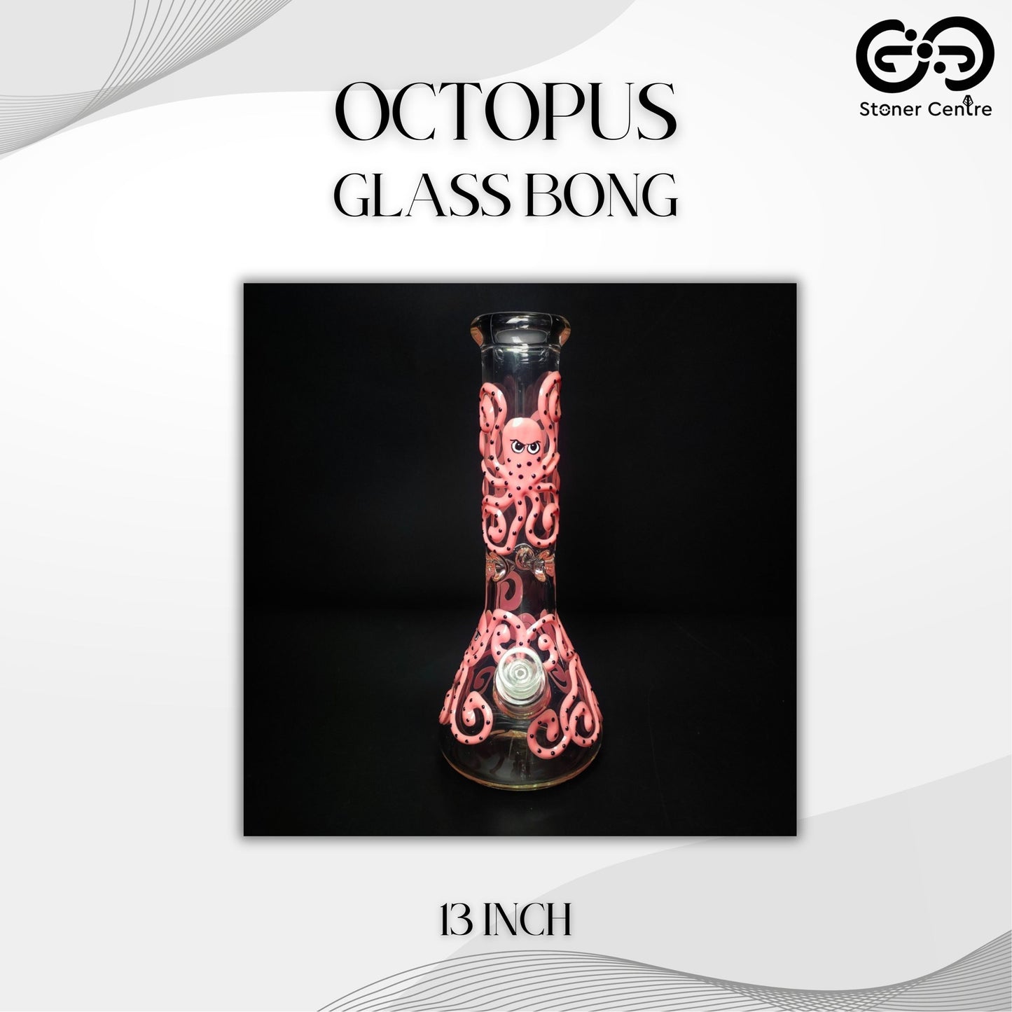 Glass Bong | OCTOPUS GLASS BONG 13 INCH