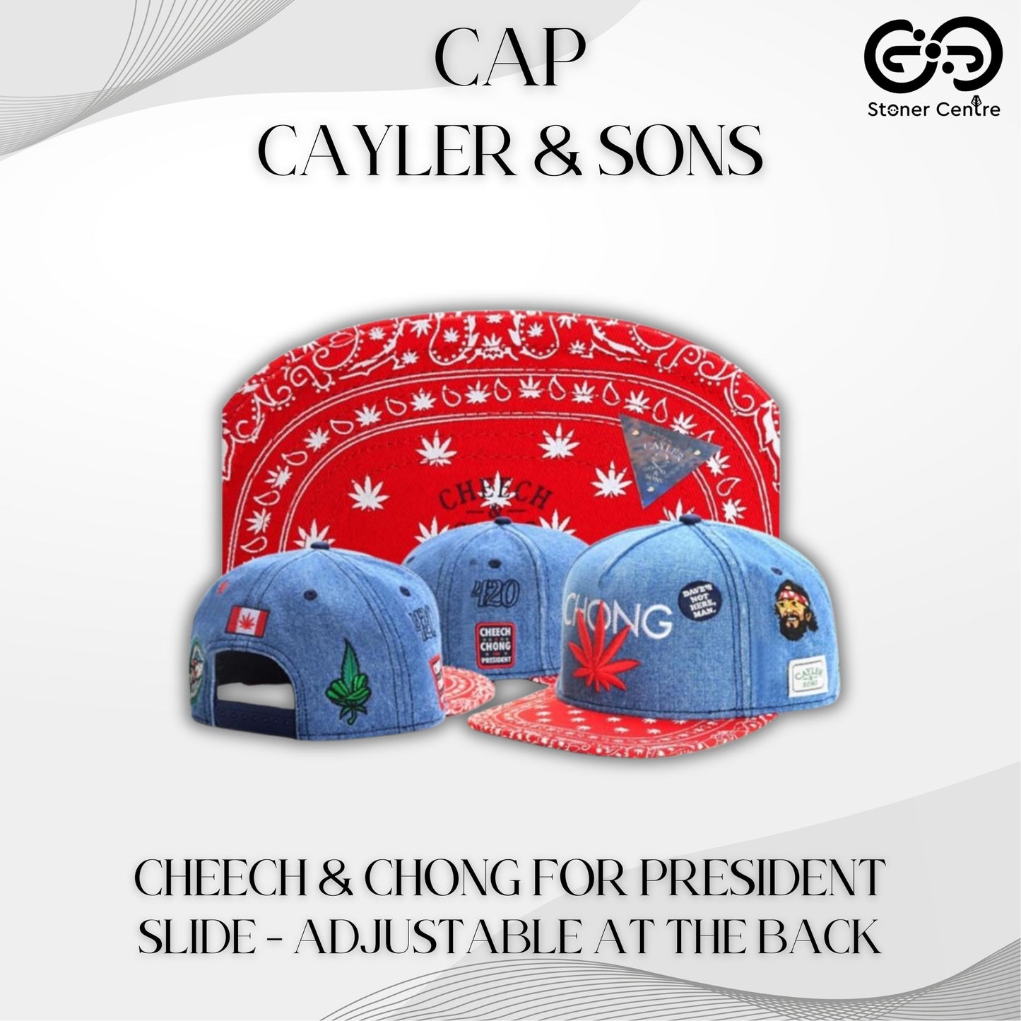 CAP CAYLER & SONS | CHEECH & CHONG FOR PRESIDENT