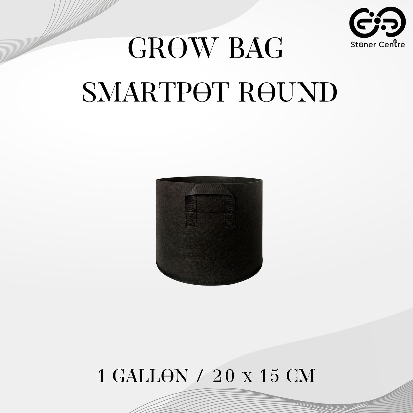 GROW BAG | SMARTPOP ROUND 1 GALLON