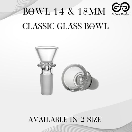 GLASS BOWL | CLASSIC GLASS BOWL 14 &amp; 18MM