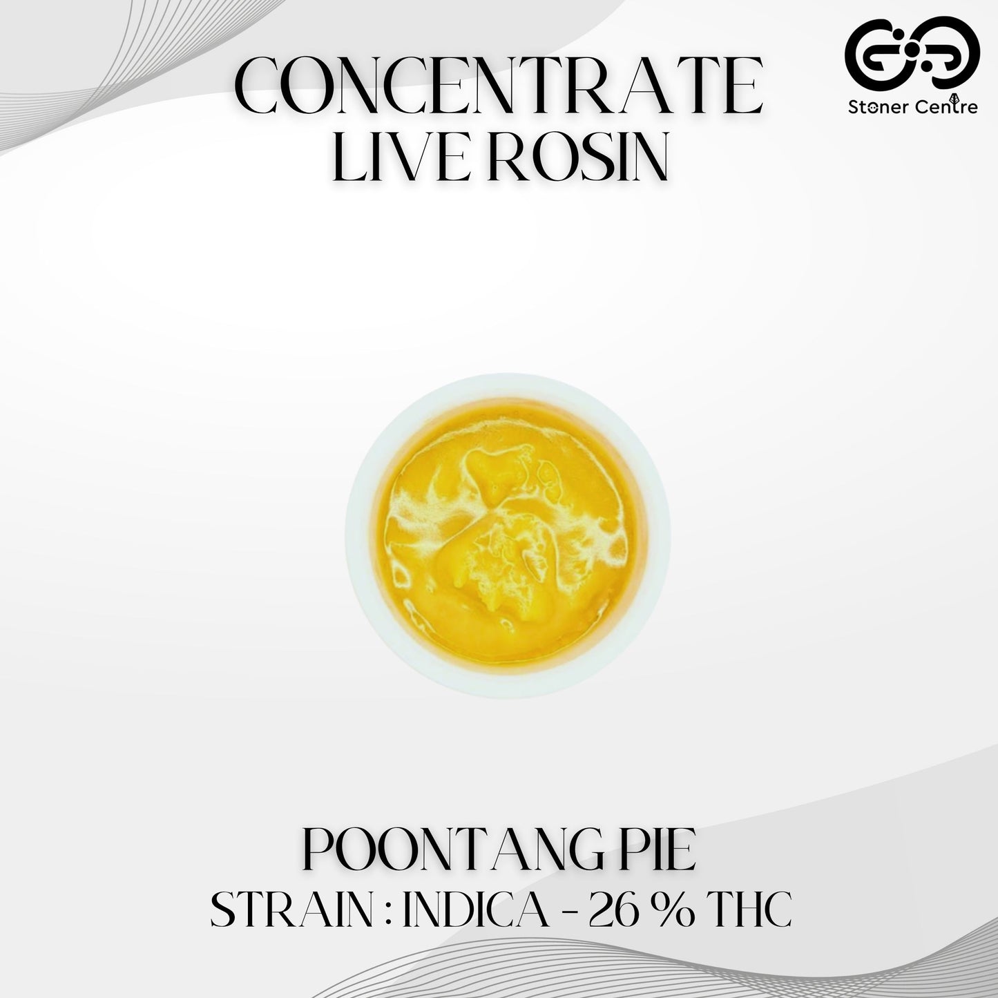 CONCENTRATE LIVE ROSIN | POONTANG PIE