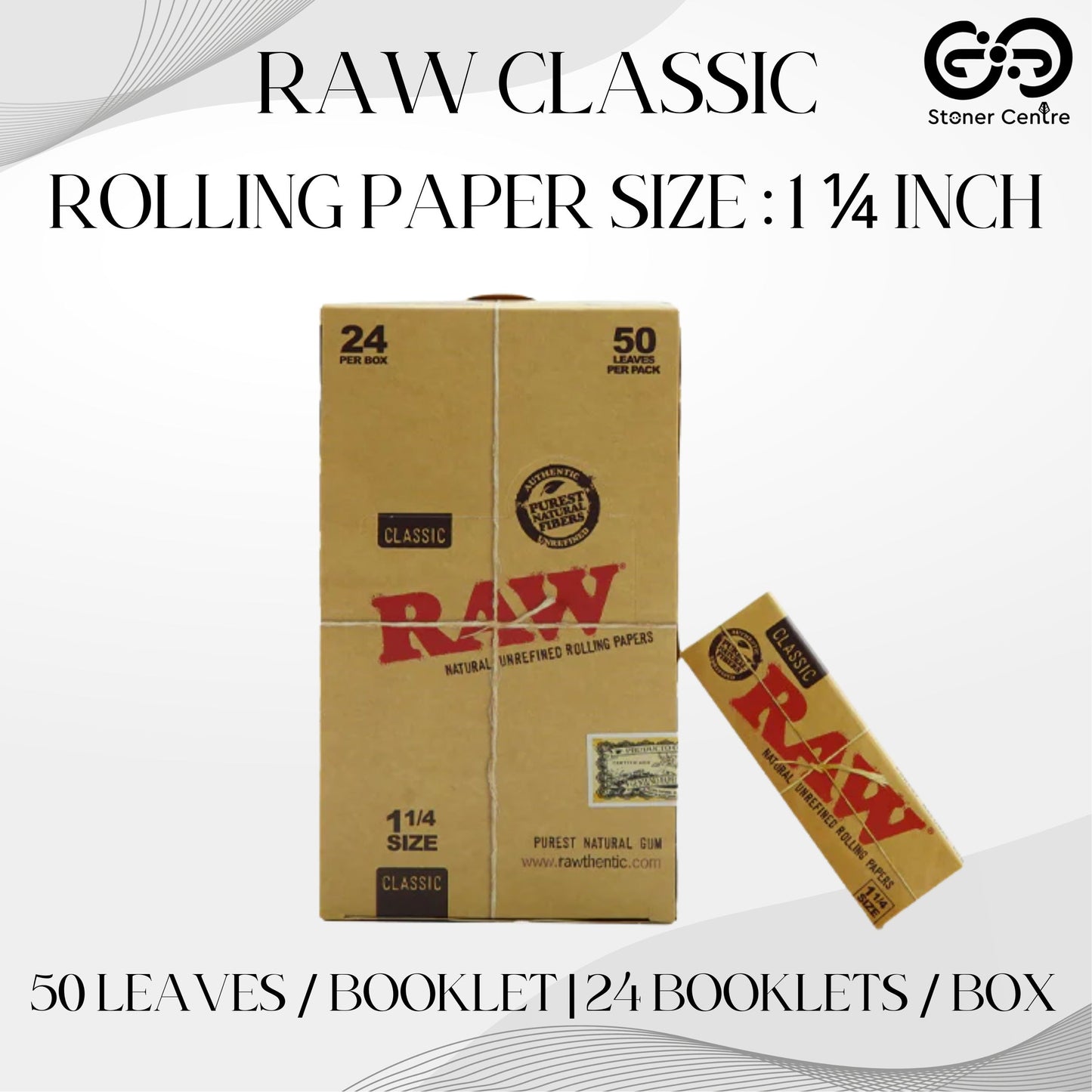 ROLLING PAPER | RAW CLASSIC 1 ¼"