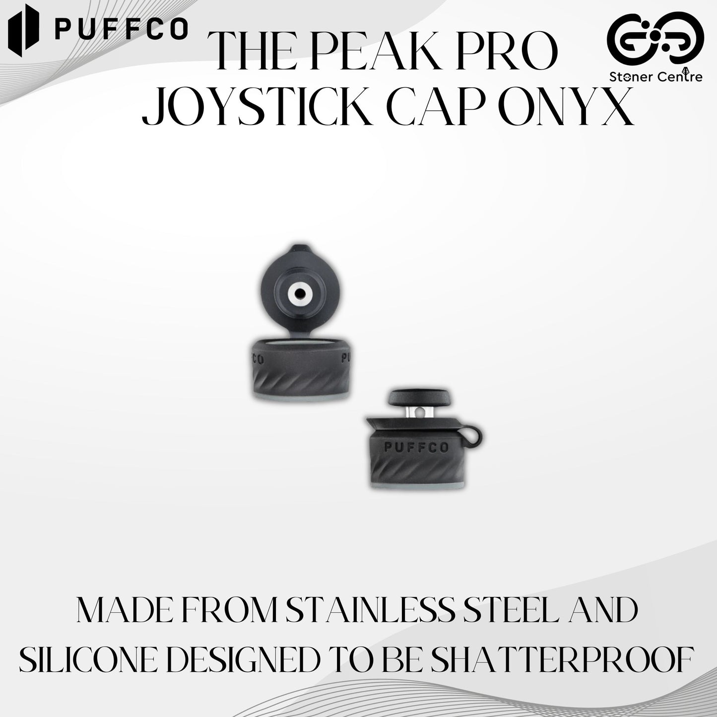 PUFFCO | THE PEAK PRO JOYSTICK CAP - ONYX