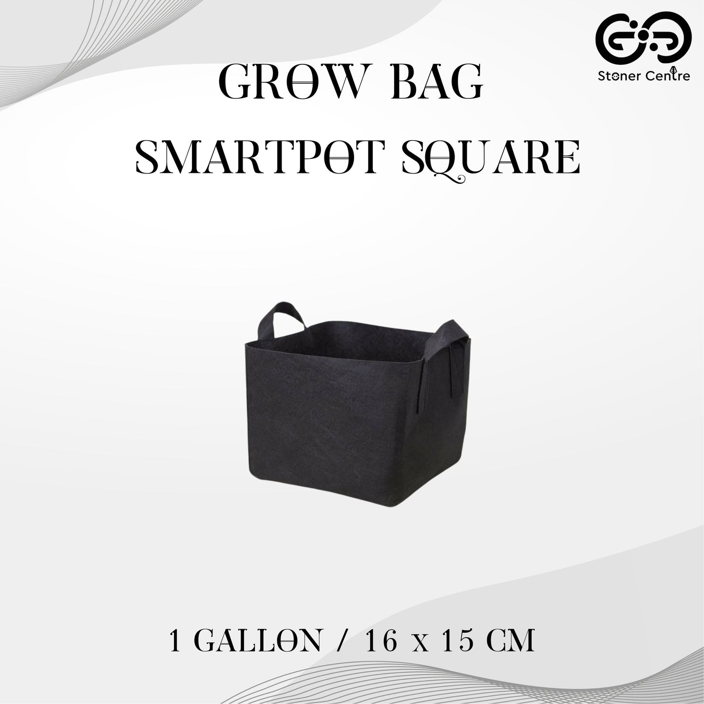 GROW BAG | SMARTPOT SQUARE 1 GALLON