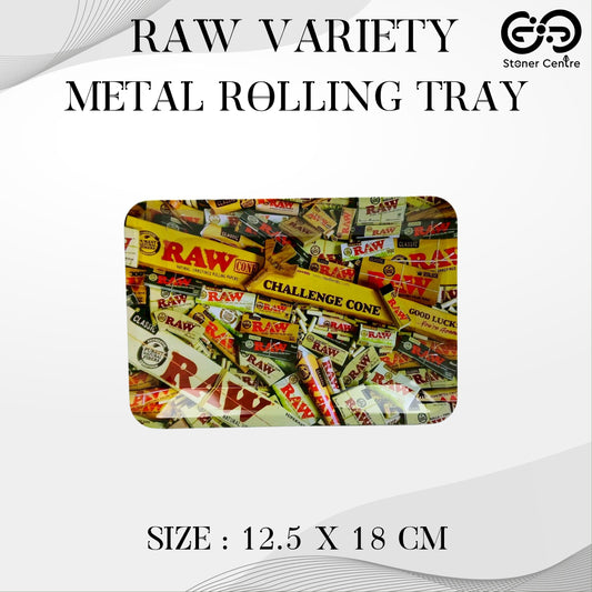 TRAY | RAW TRAY METAL - VARIETY MINI SIZE : 12.5X18 CM
