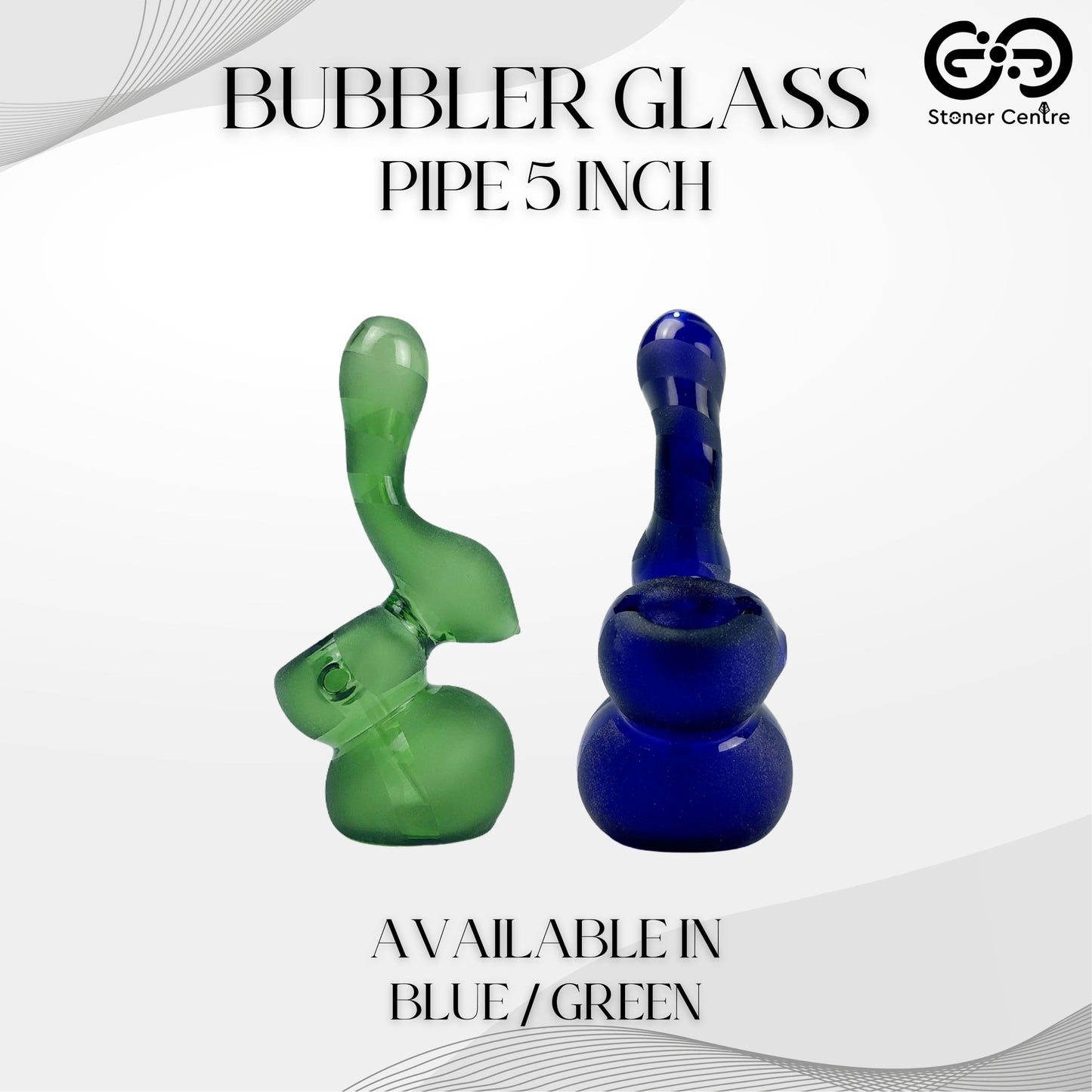 PIPE | BUBBLER GLASS PIPE 5 INCH