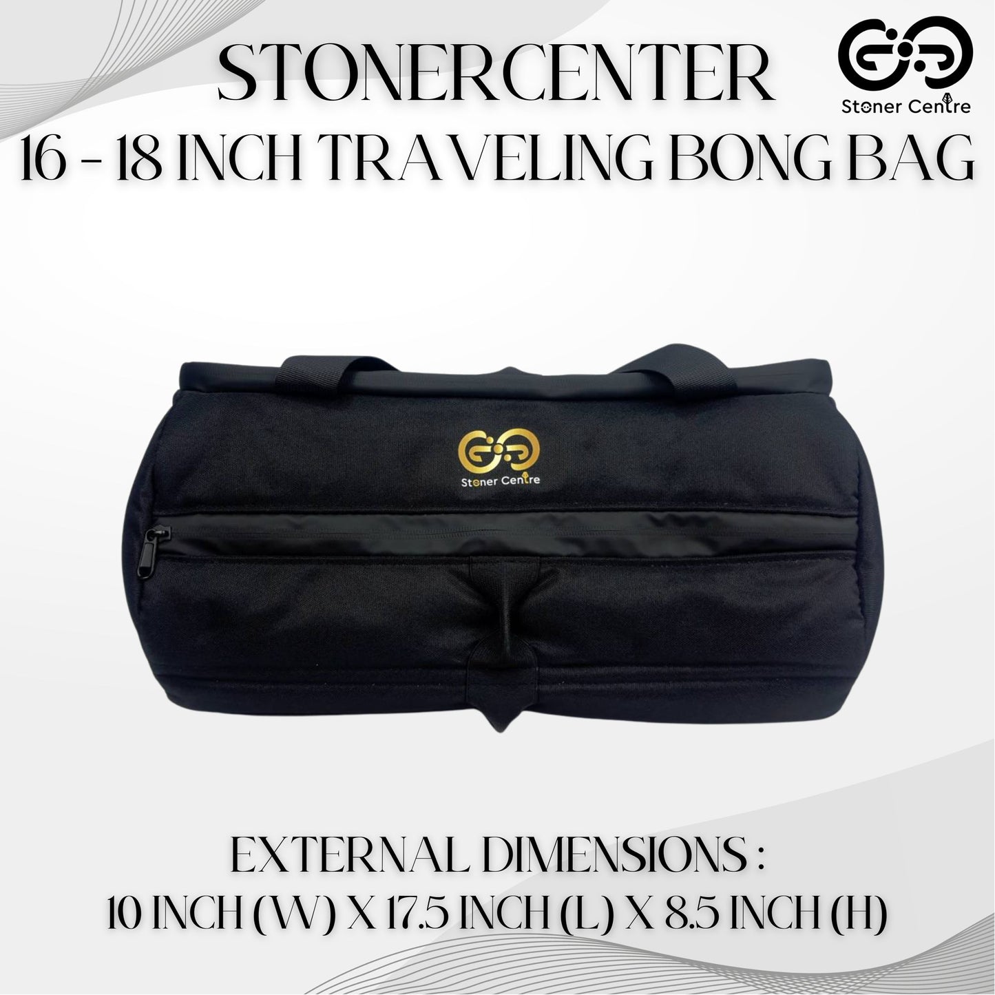 STONERCENTRE | 16 - 18 INCH TRAVELING BONG BAG
