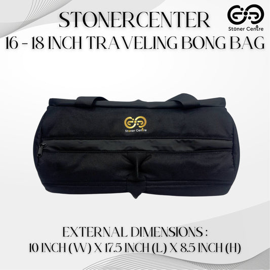 STONERCENTRE | 16 - 18 INCH TRAVELING BONG BAG