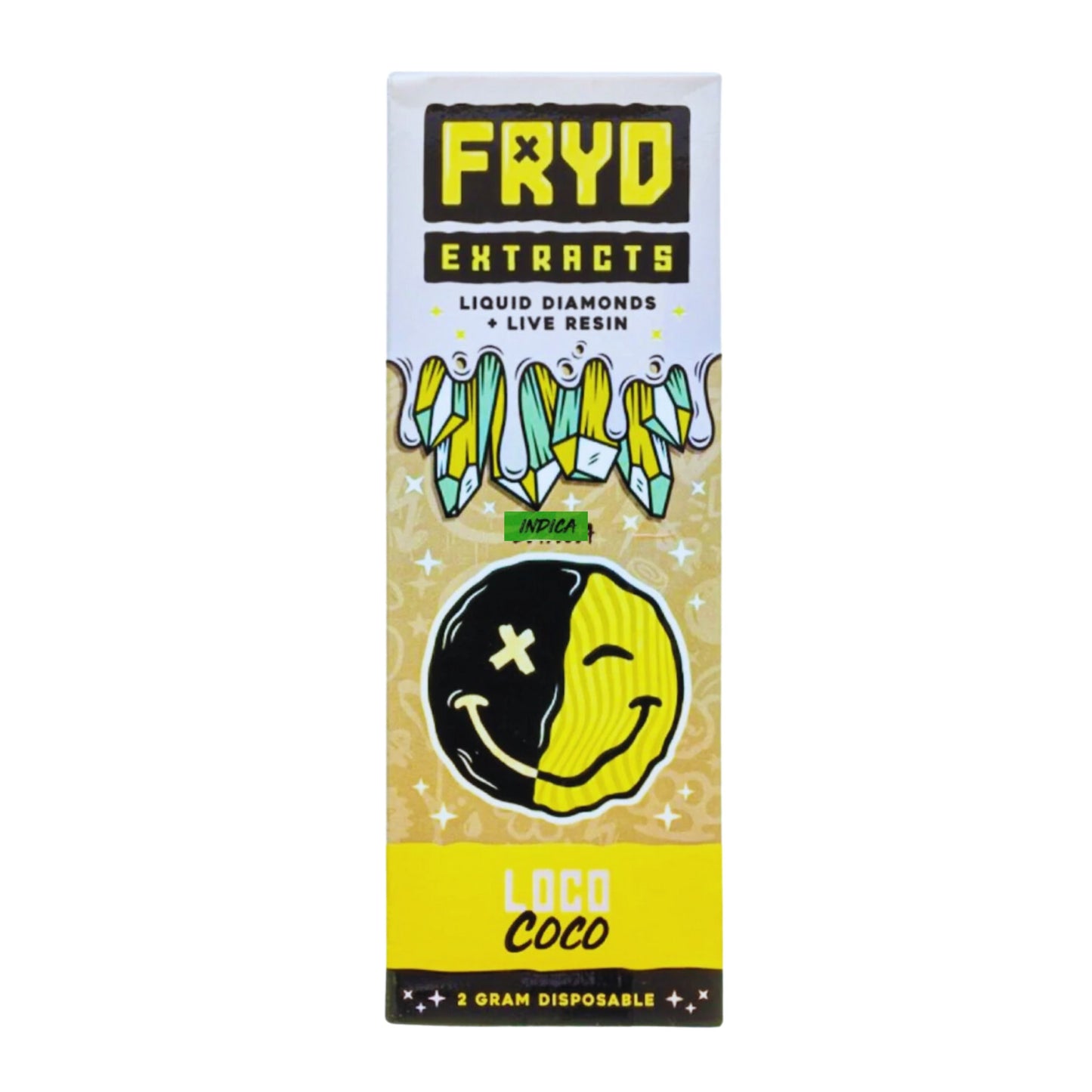 FRYD EXTRACTS DISPOSABLE 2 ML.| LOCO COCO