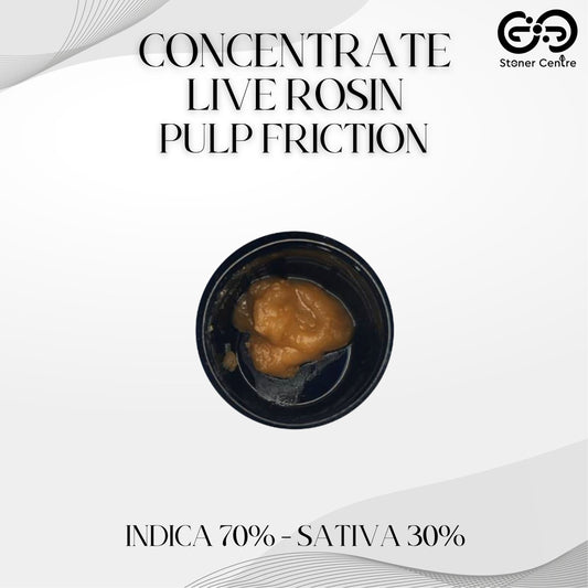 CONCENTRATE | LIVE ROSIN - PULP FRICTION