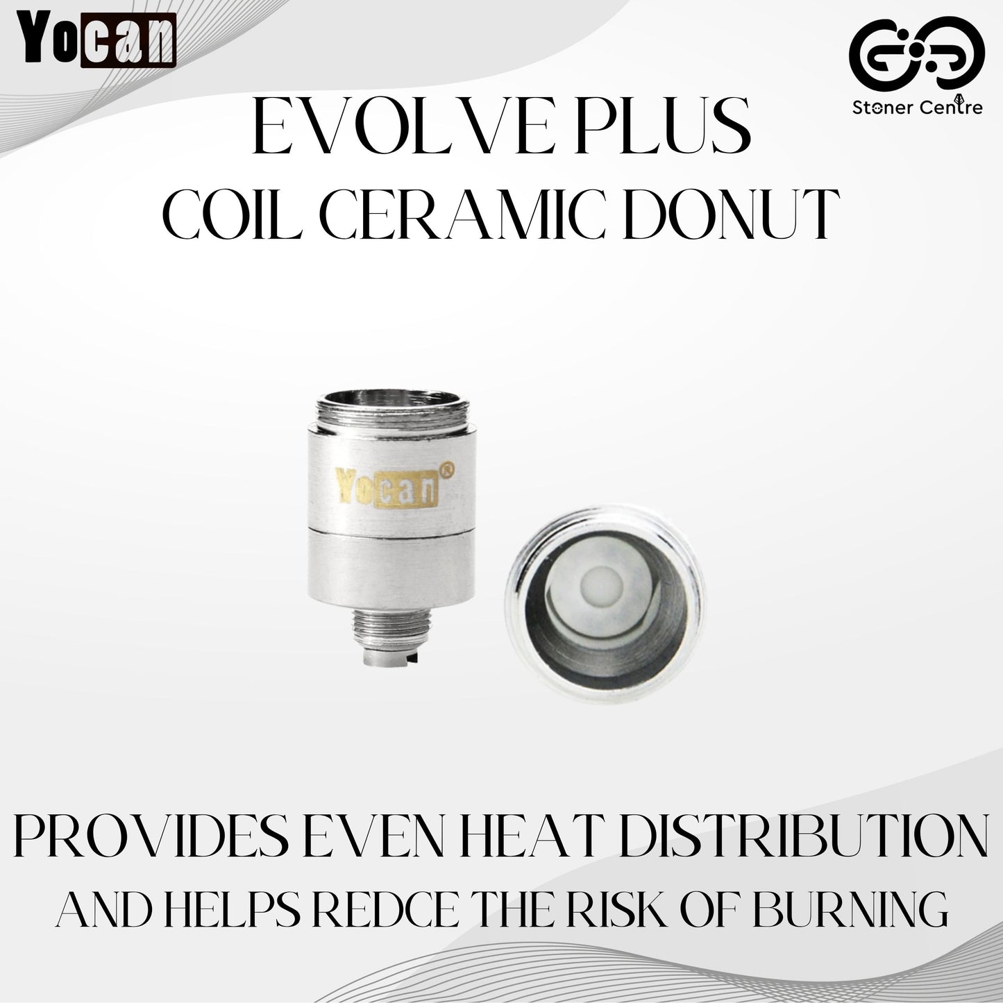 YOCAN | EVOLVE PLUS - COIL CERAMIC DONUT 5 PCS/SET