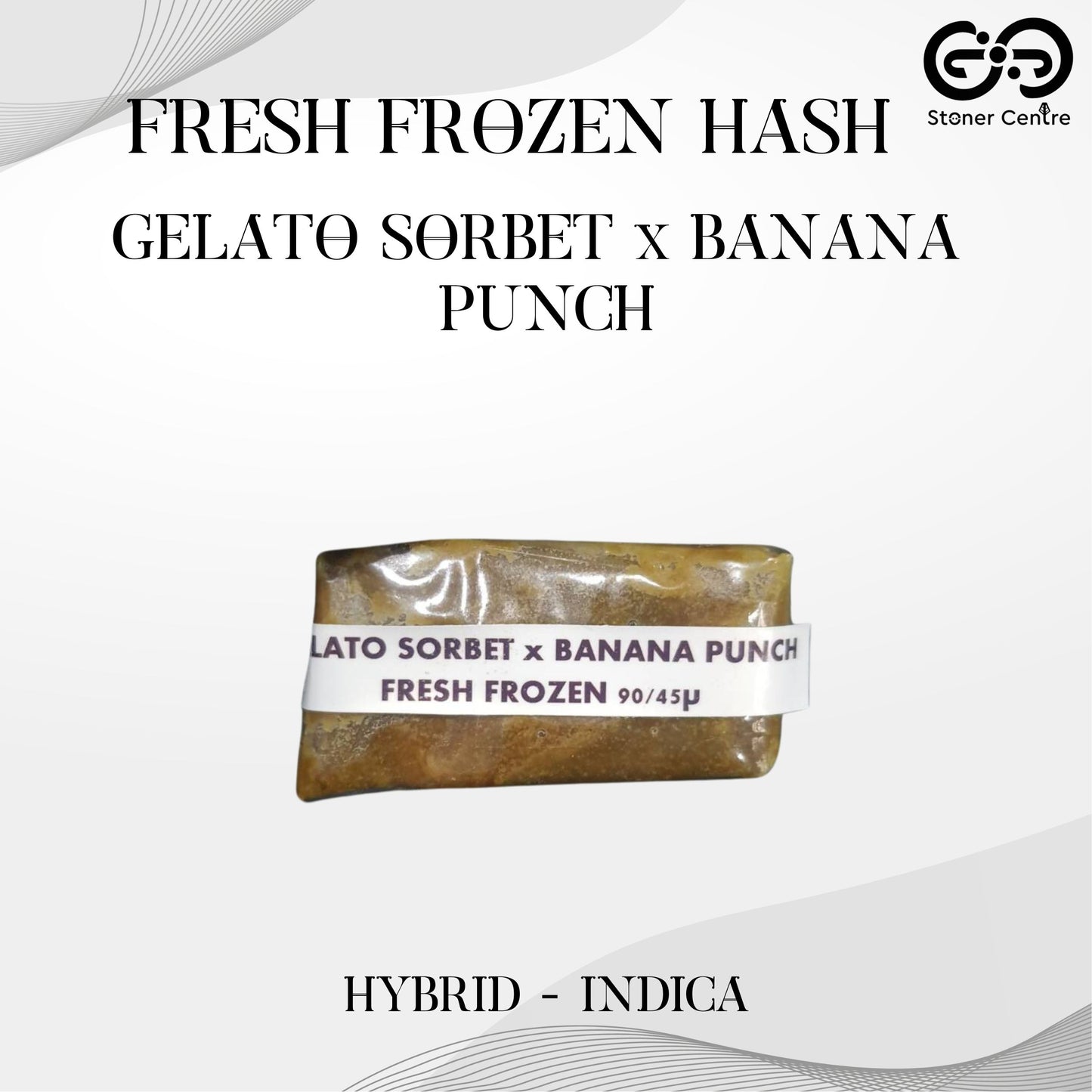 FRESH FROZEN HASH | GELATO SORBET x BANANA PUNCH