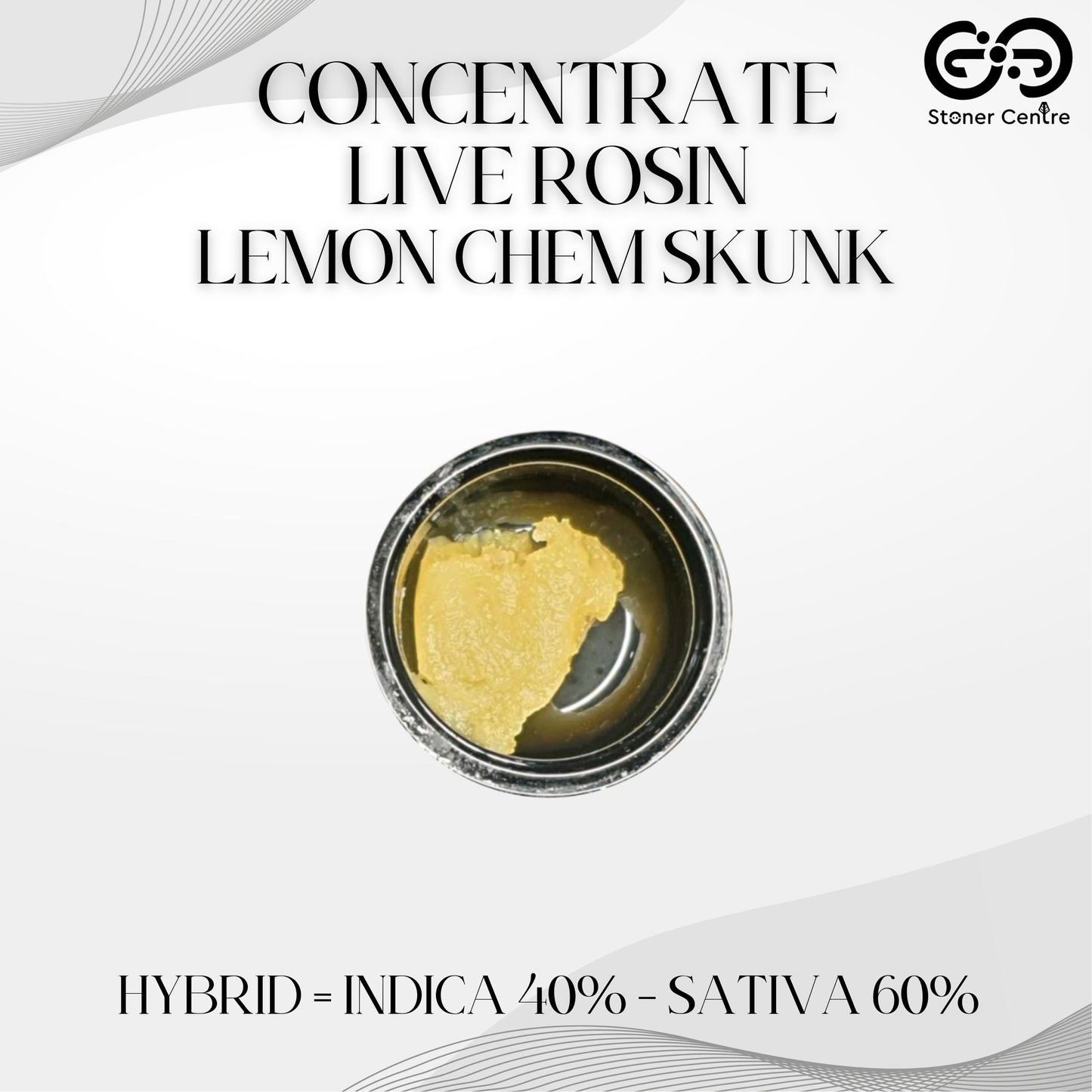 CONCENTRATE | LIVE ROSIN - LEMON CHEM SKUNK