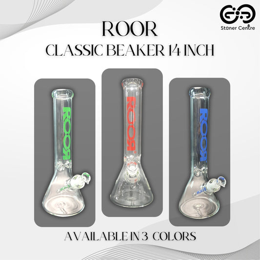 Glass Bong | ROOR CLASSIC BLAKER 14 INCH