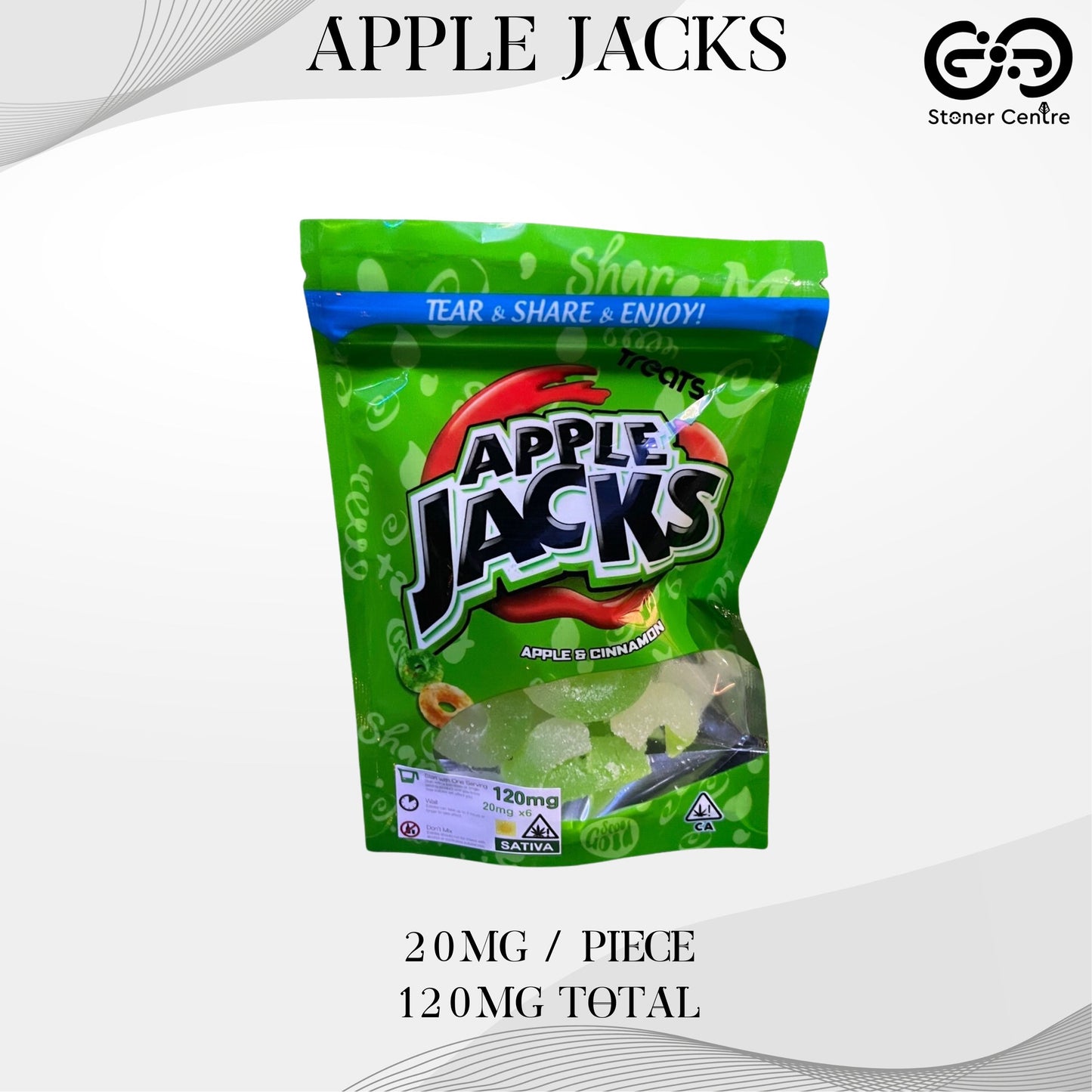 Jelly Apple Jacks Edibles gummy infused thc snack