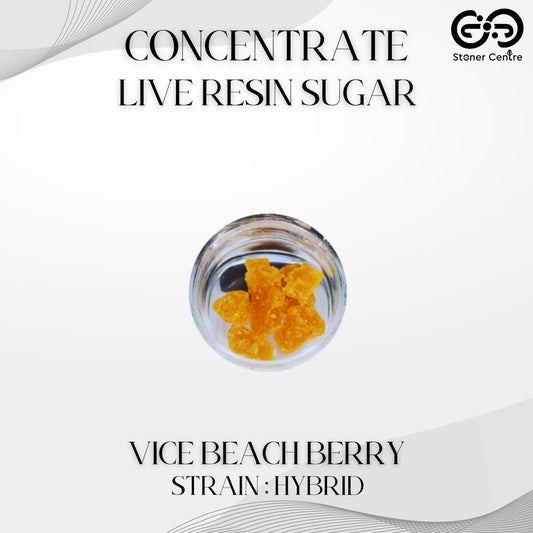 CONCENTRATE | LIVE RESIN SUGAR - VICE BEACH BERRY