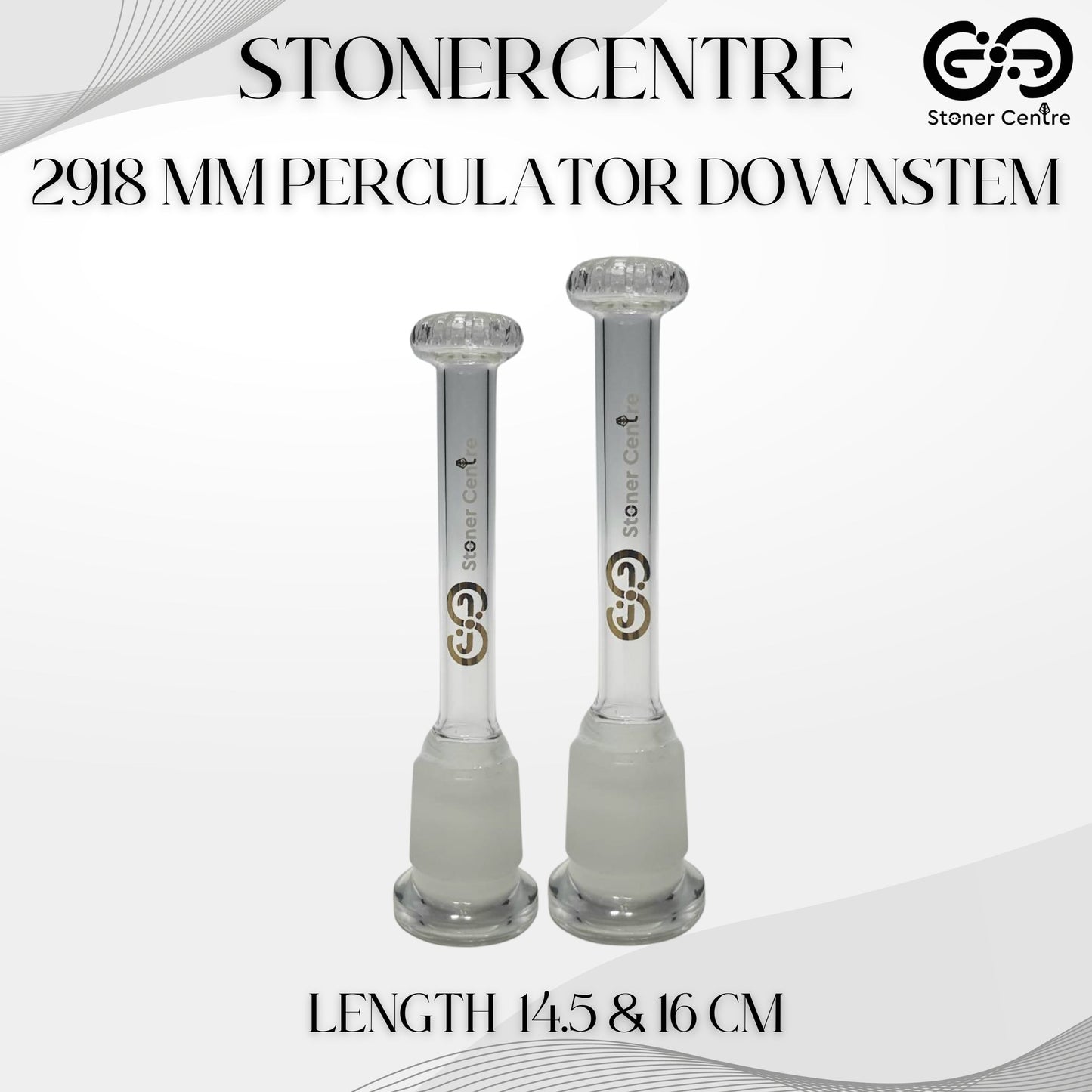 GLASS TUBE | STONERCENTRE 2918MM PERCULATOR DOWNSTEM