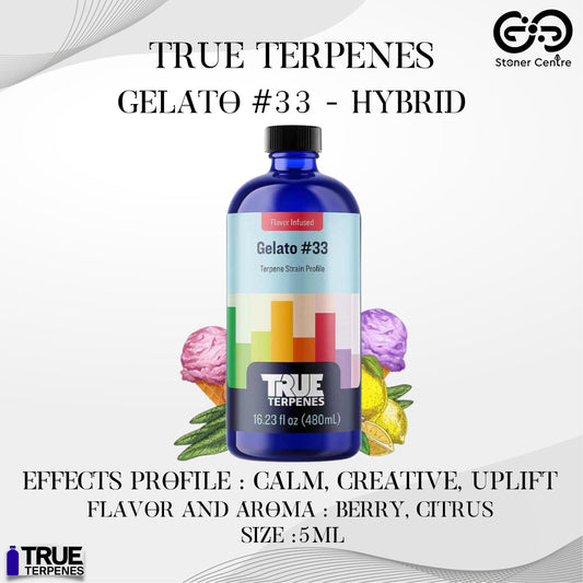 True Terpenes | Gelato #33 5ml