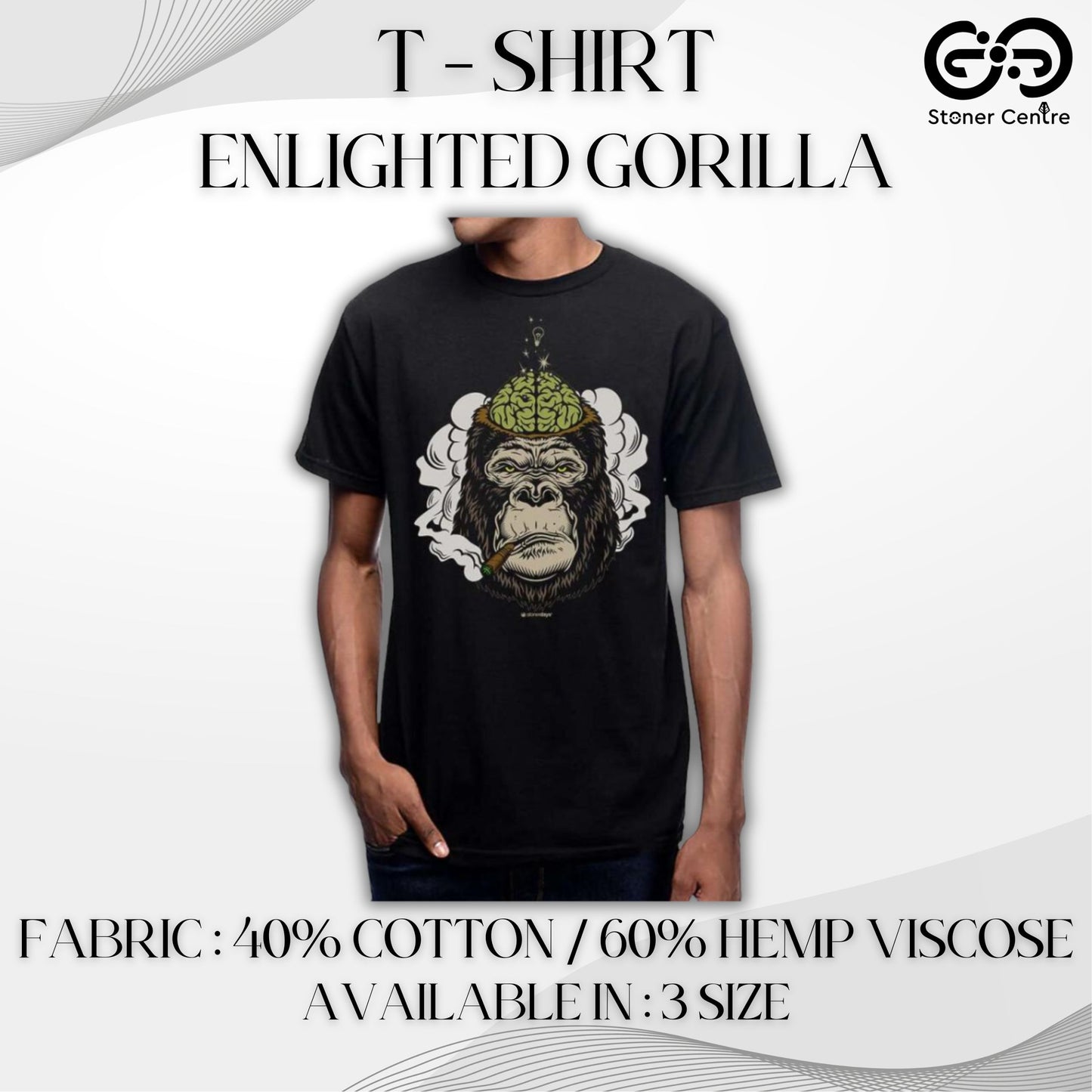 T - SHIRT | ENLIGHTED GORILLA