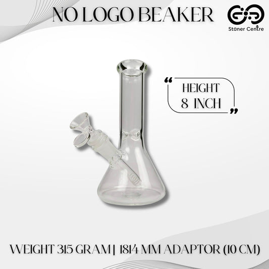 Glass Bong | NO LOGO BEAKER 8 INCH