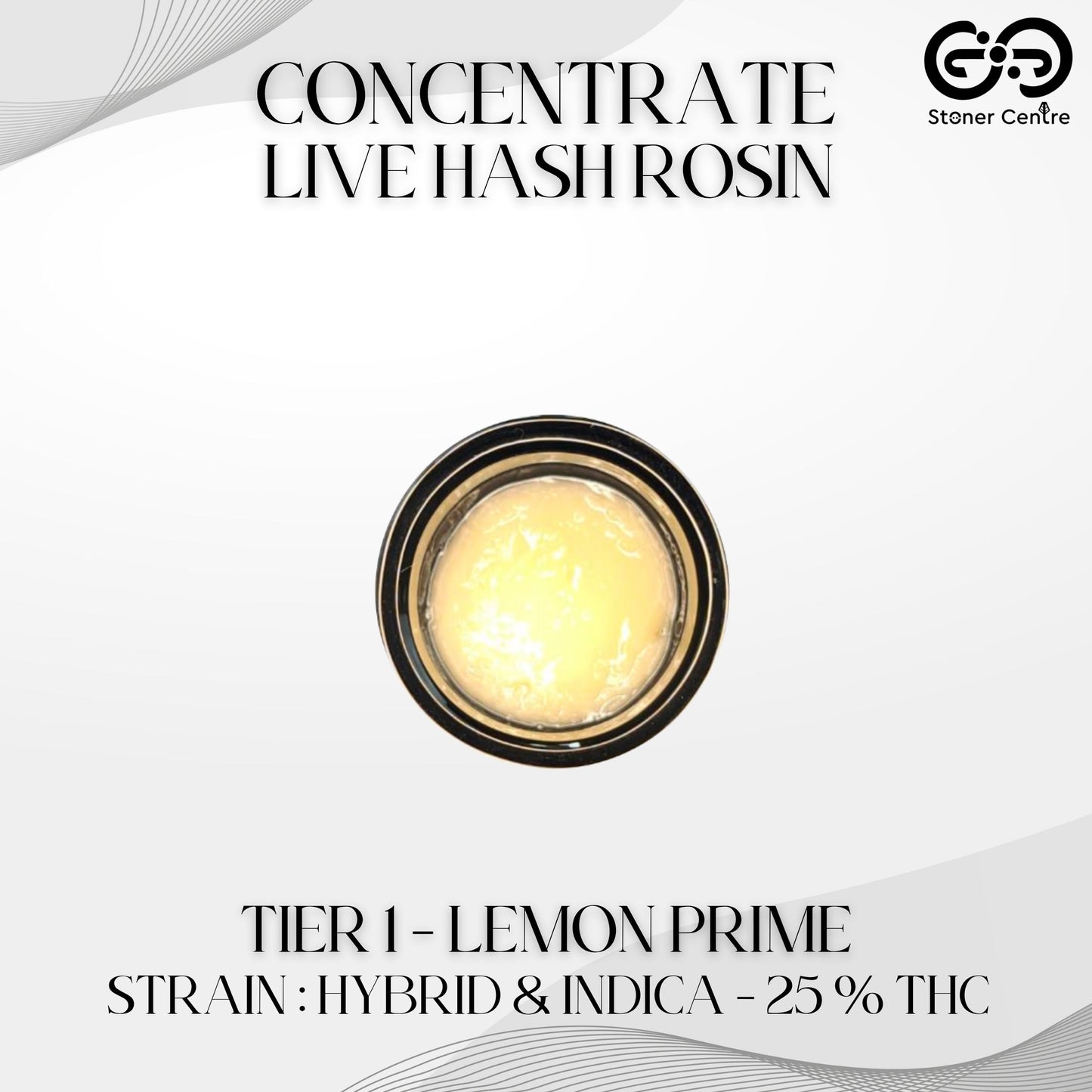 CONCENTRATE LIVE HASH ROSIN | TIER 1 - LEMON PRIME