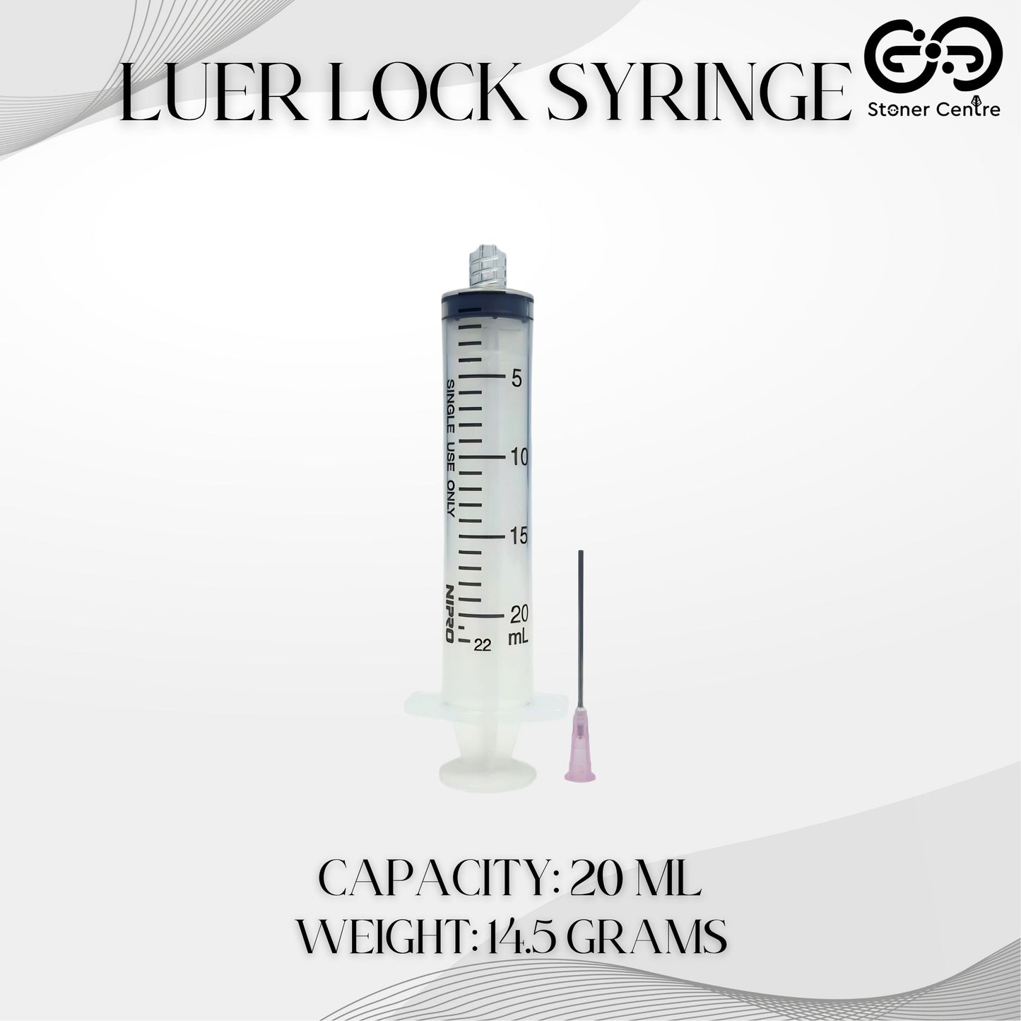 EMPTY SYRINGE | LUER LOCK SYRINGE 20ML