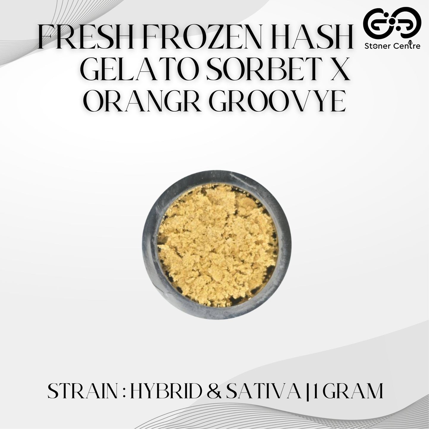 FRESH FROZEN HASH | GELATO SORBET x ORANGE GROOVYE