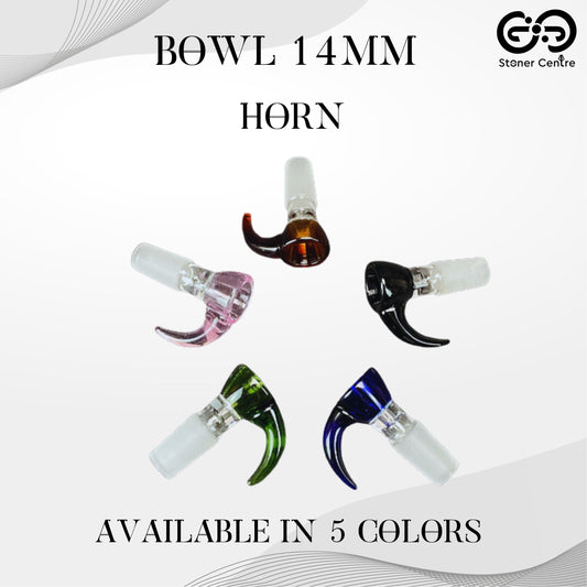 GLASS BOWL | HORN BOWL 14MM