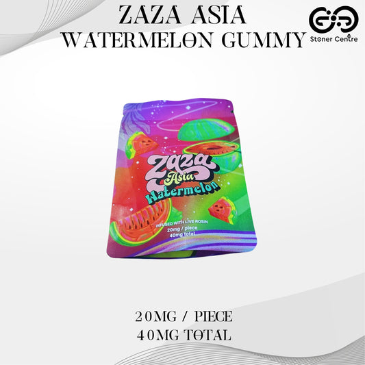 Jelly Zaza Asia Watermelon Gummy Edibles gummy infused thc snack