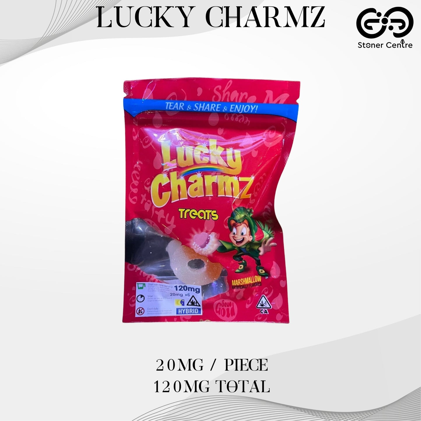 Jelly Lucky Charmz Edibles gummy infused thc snack