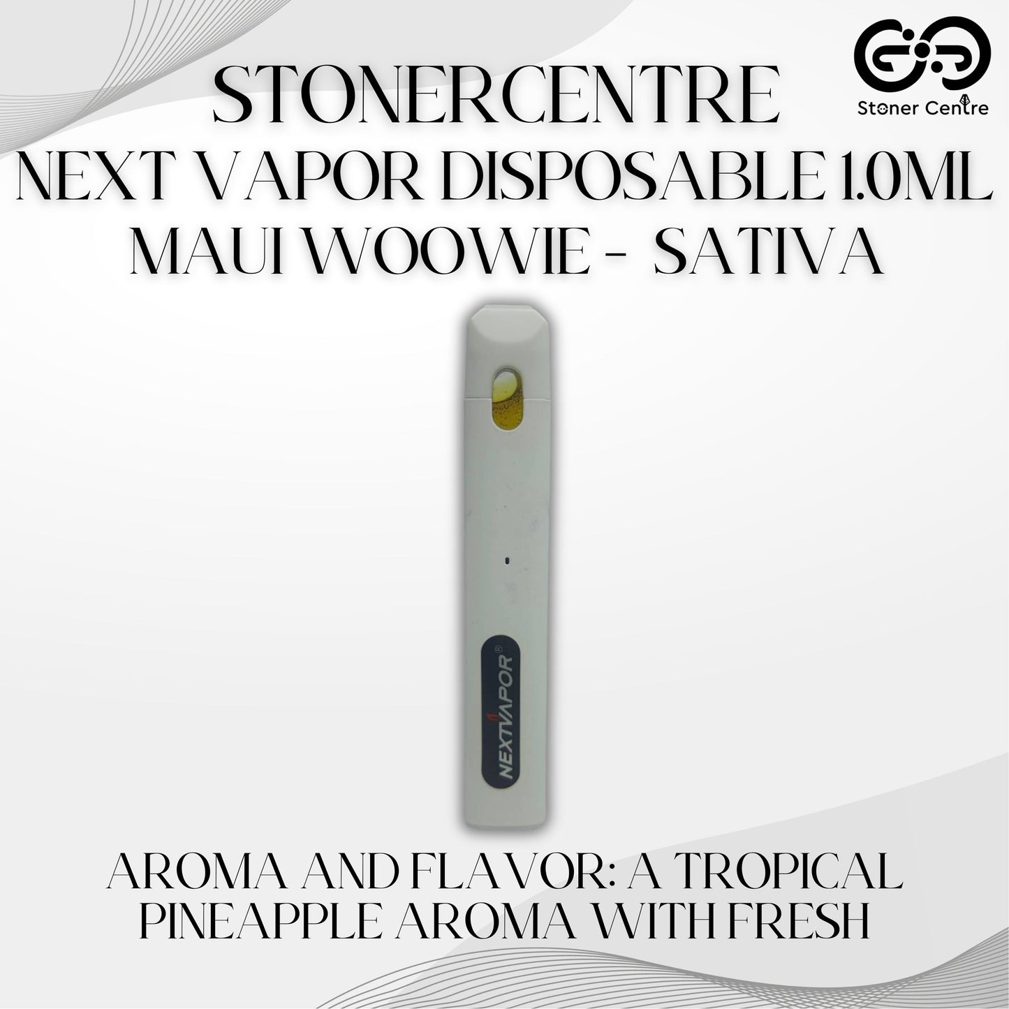 STONERCENTRE | NEXT VAPOR DISPOSABLE 1.0ML | MAUI WOOWIE -  SATIVA