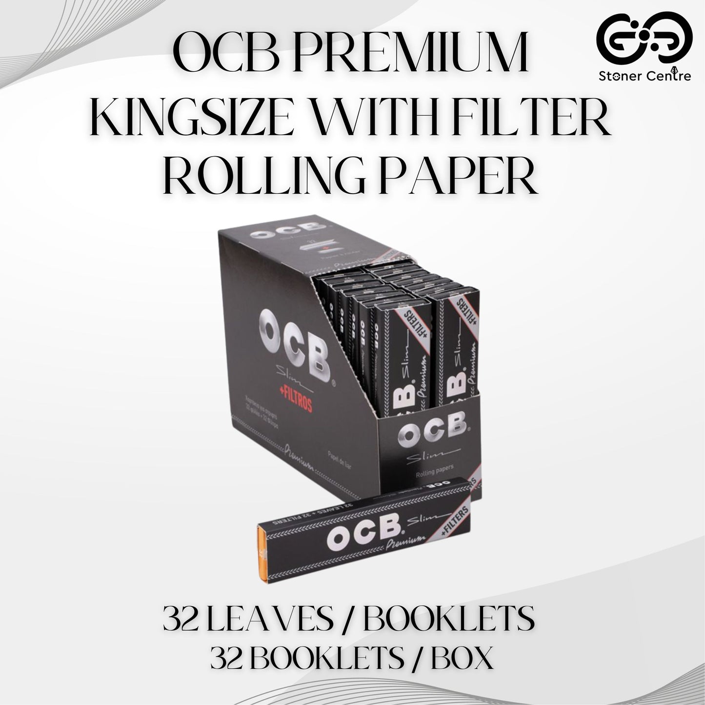 ROLLING PAPER | OCB PREMIUM KINGSIZE WITH FILTER ROLLING PAPER