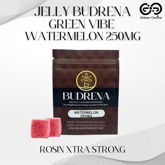 JELLY BUDRENA GREEN VIBE | WATERMELON 250MG
