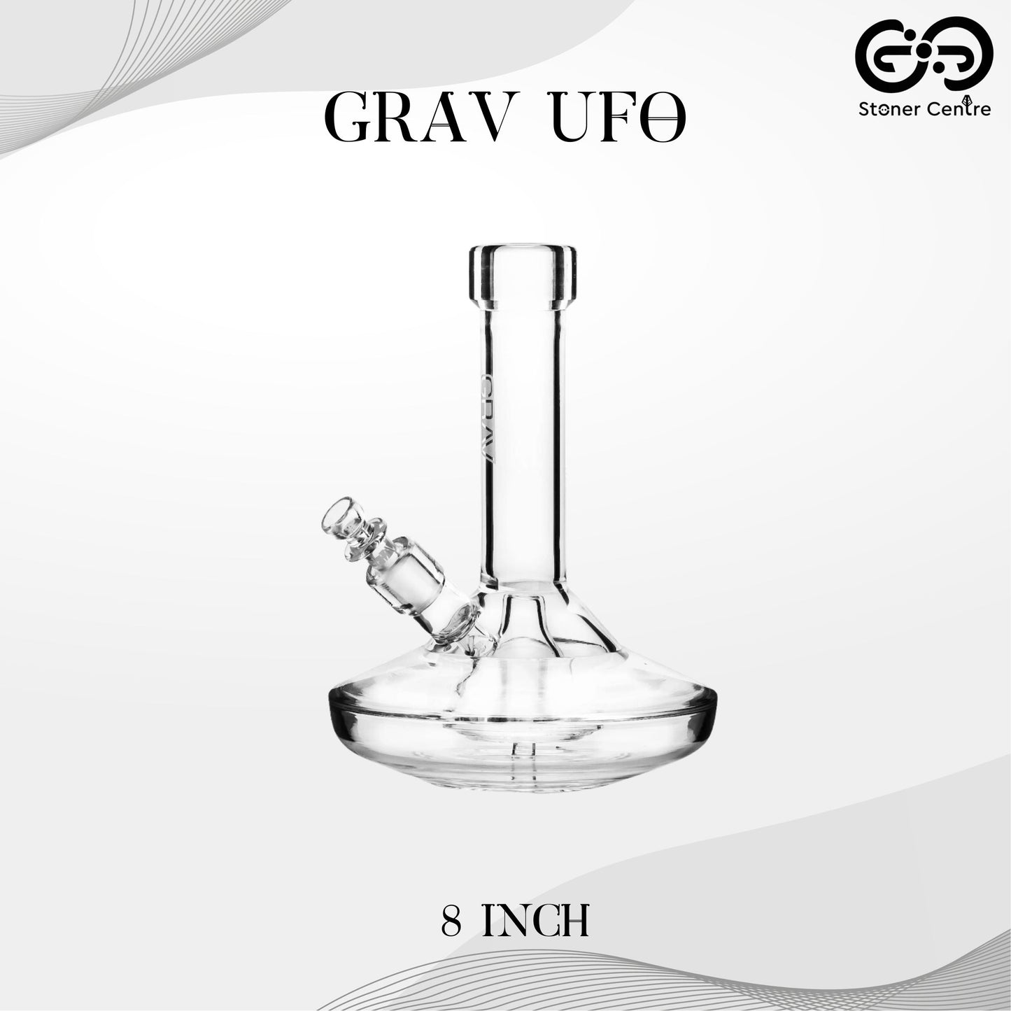 Glass Bong | GRAV UFO 8 INCH