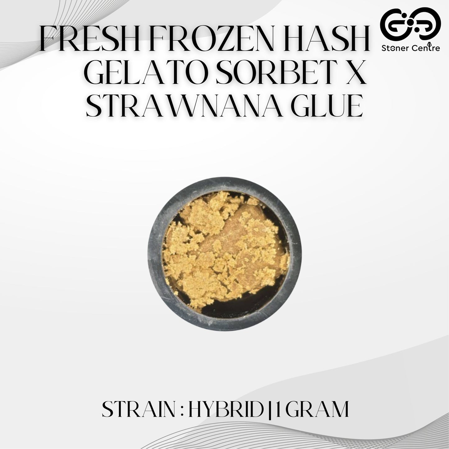 FRESH FROZEN HASH | GELATO SORBET x STRAWNANA GLUE