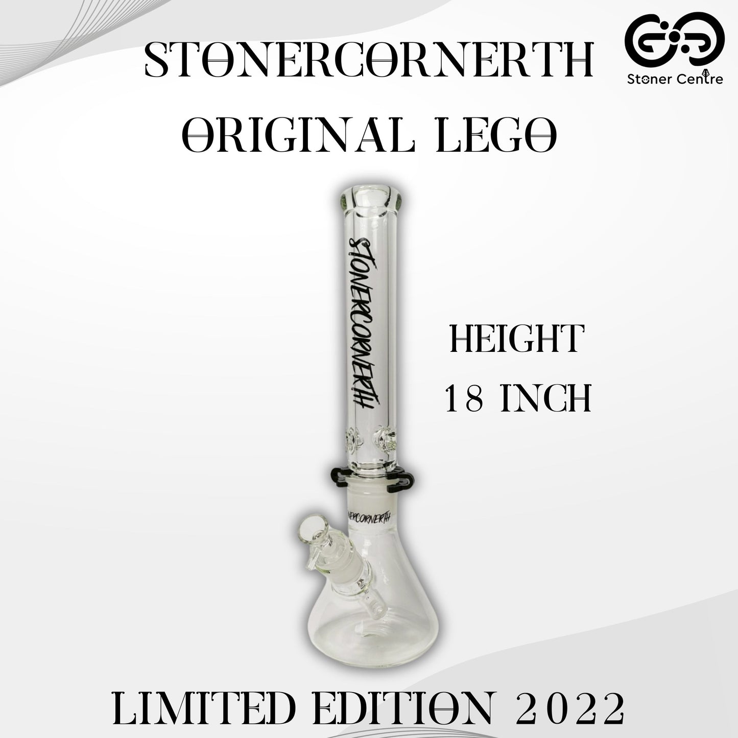 Glass Bong | STONERCORNERTH ORIGINAL LEGO - LIMITED EDITION 2022 18 INCH