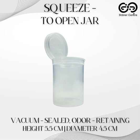 SQUEEZE TO OPEN JAR (สูญญากาศ เก็บกลิ่น)