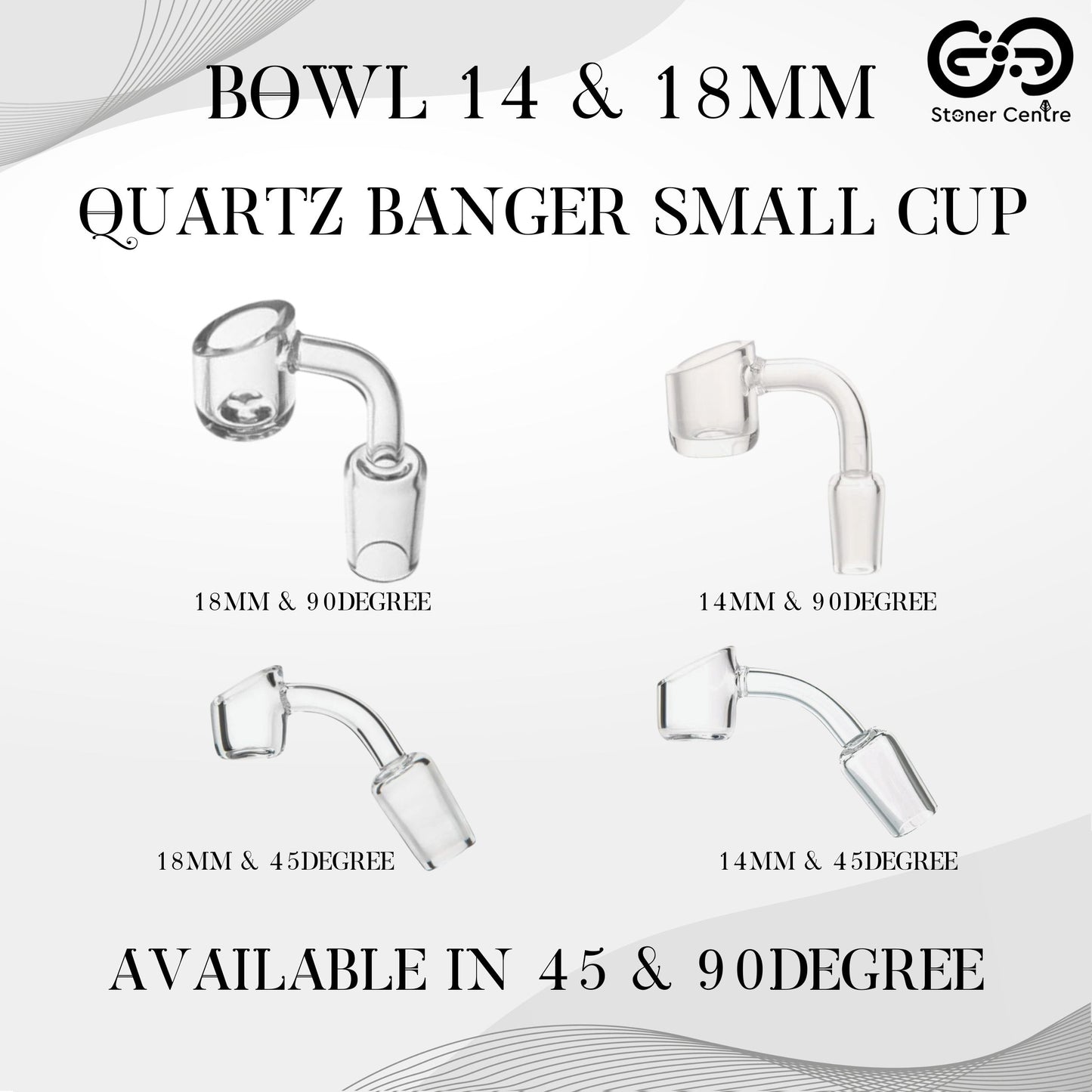 GLASS BOWL | QUARTZ BANGER SMALL CUP