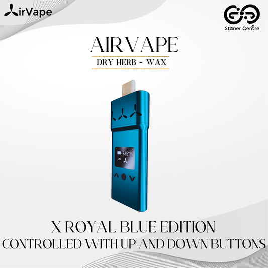 AIRVAPE | X ROYAL BLUE EDITION / DRY HERB - WAX